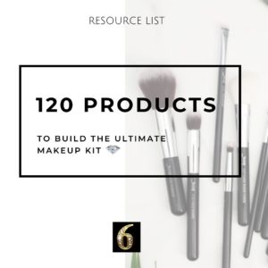 120 Products - Six Figure Makeup Artist