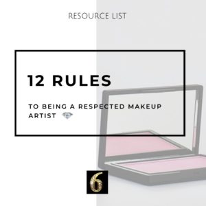 12 Rules - Six Figure Makeup Artist